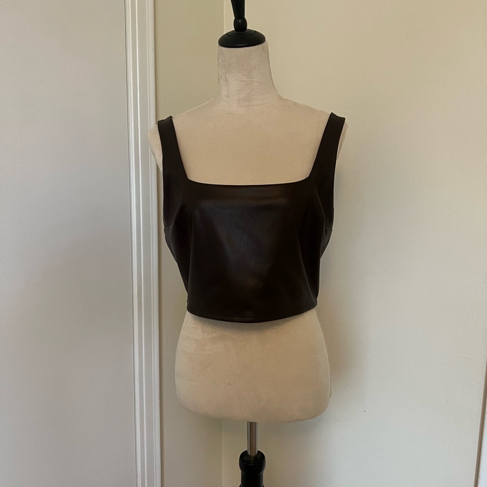 Elegant Brown Women's Top